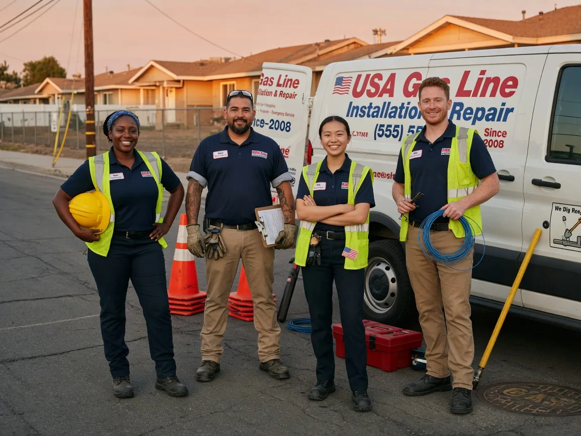 Gas Line Installation company in Woolford, MD